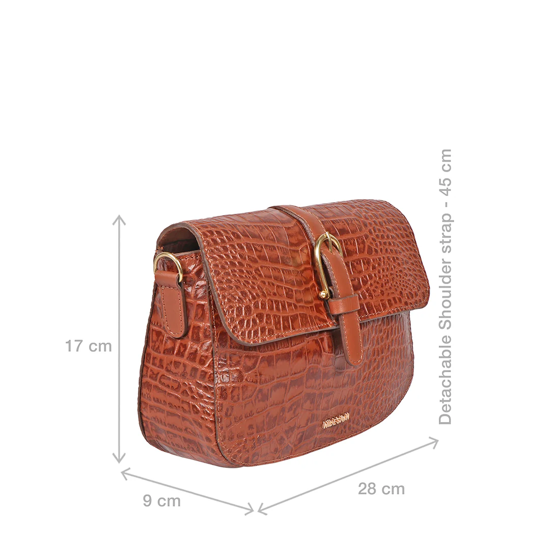 Joni 03 Tan Leather Crossbody - Image 3