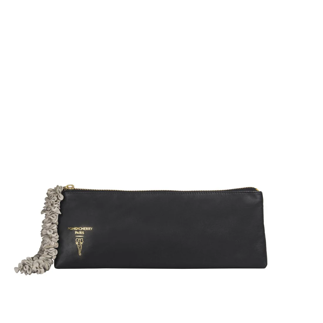 Juliette W1 Black Leather Clutch Wallet