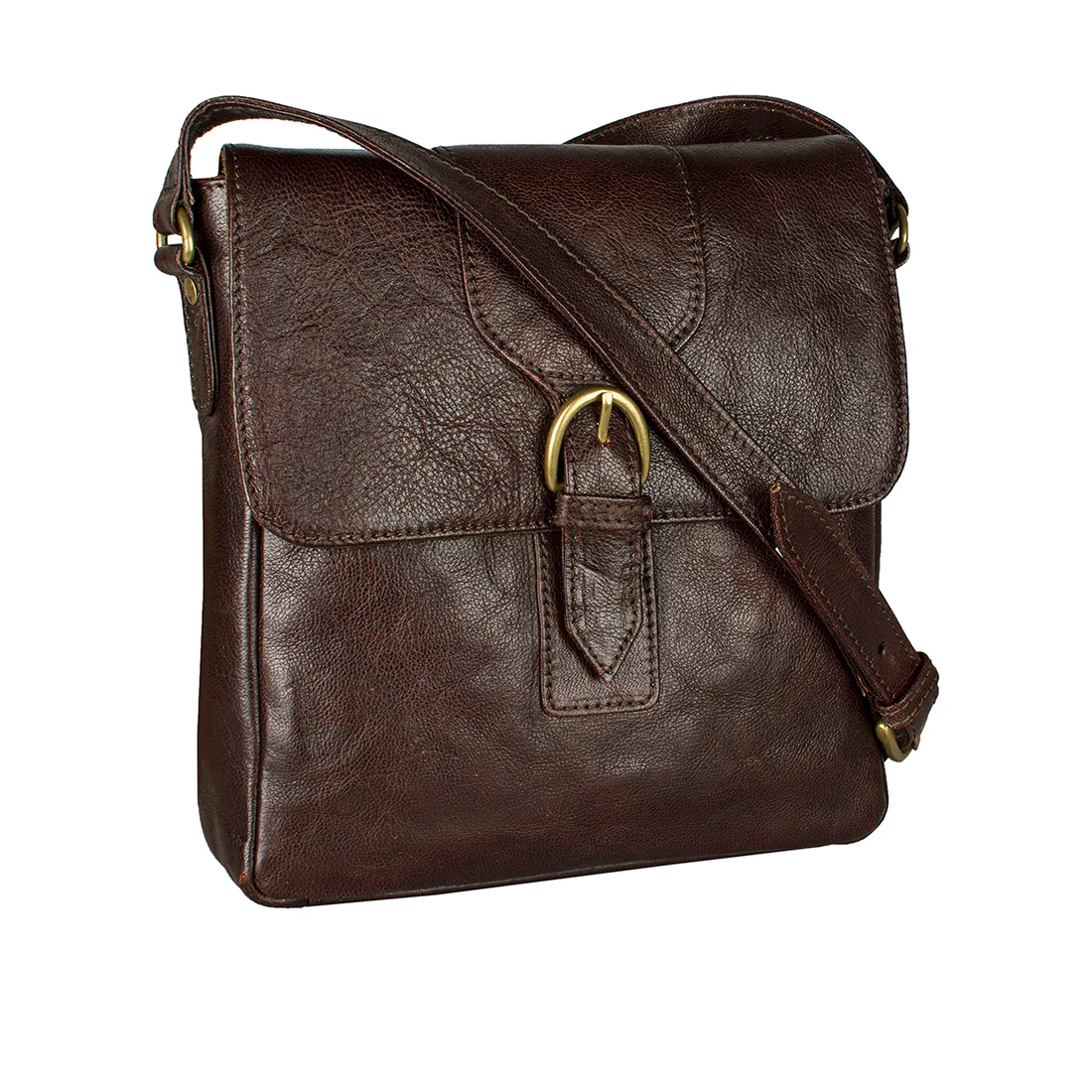 Juniper 02 E.I Brown Leather Crossbody - Image 2