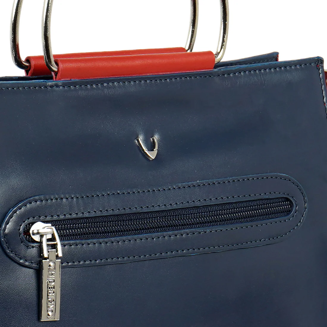 Kabuki 01 Blue Leather Crossbody - Image 5