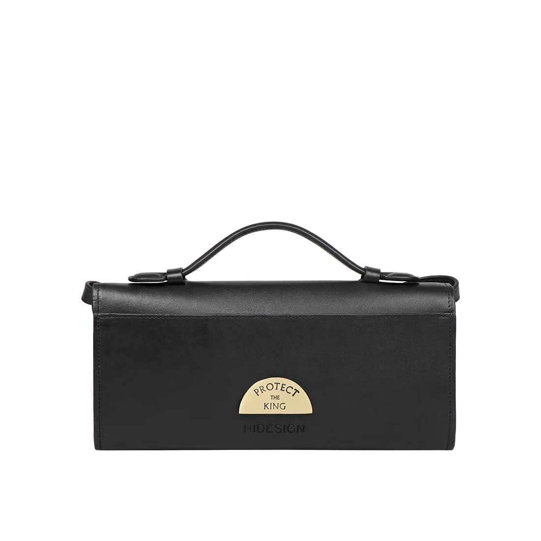 Kalinga 01 Black Leather Sling Bag - Image 5