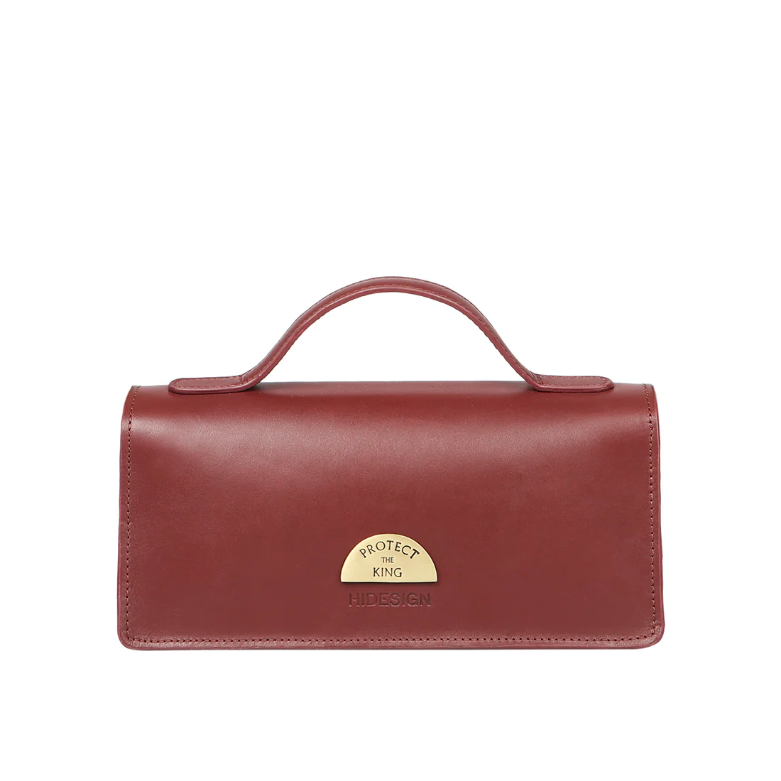 Kalinga 03 Red Leather Sling Bag - Image 5