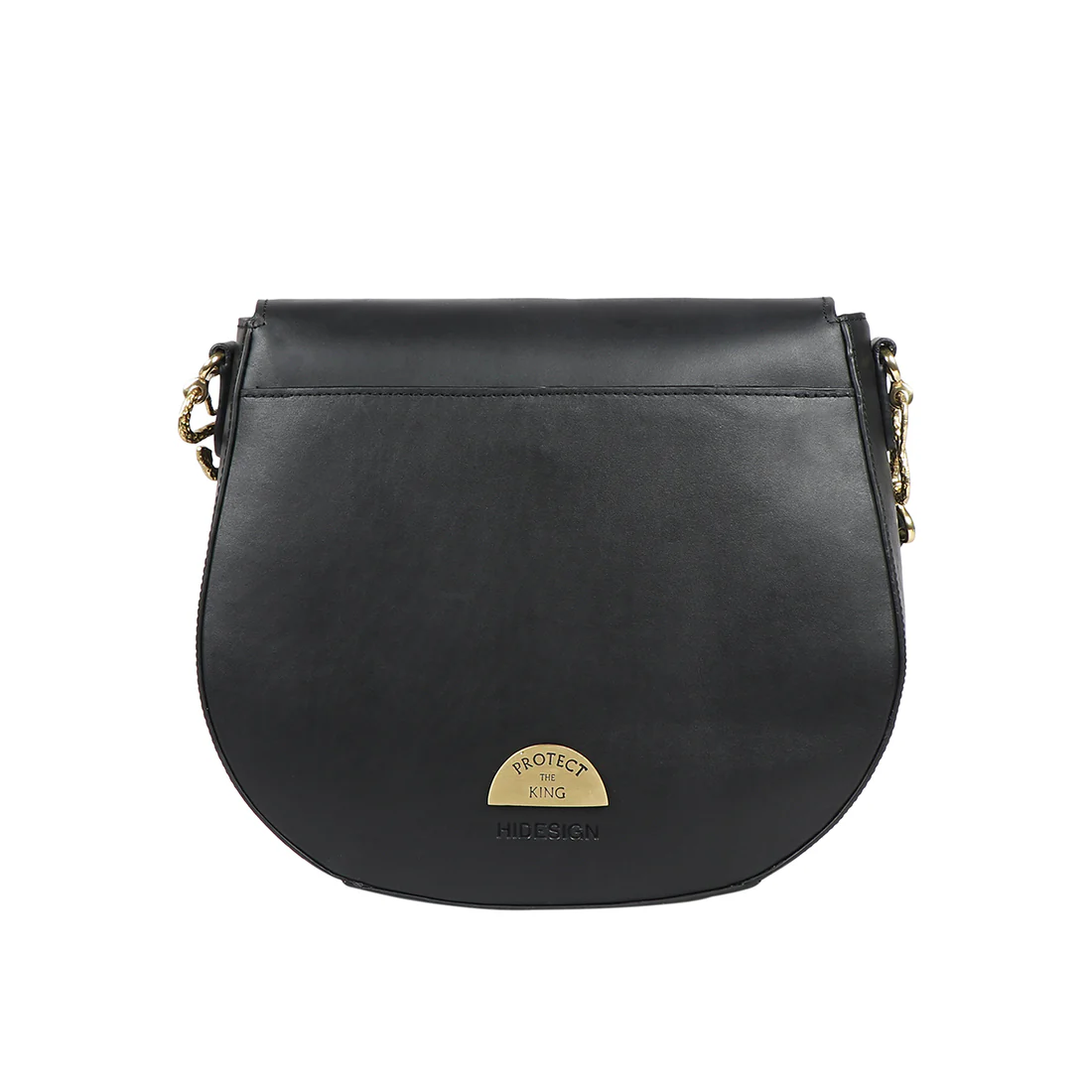 Kalinga 05 Black Leather Sling Bag - Image 5