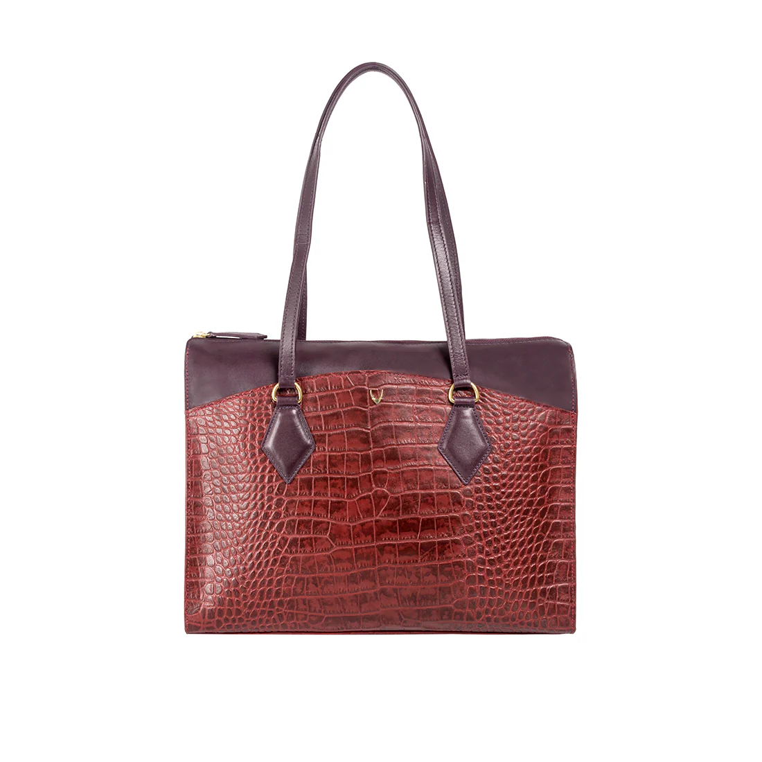 Kasai 01 Sb Red Leather Tote Bag