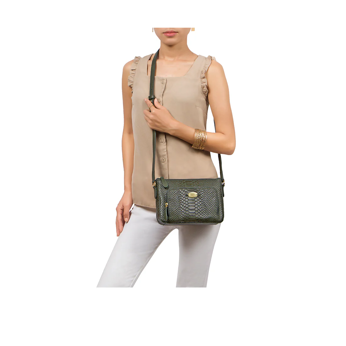 Katniss 01 Sb Default Title Leather Sling Bag