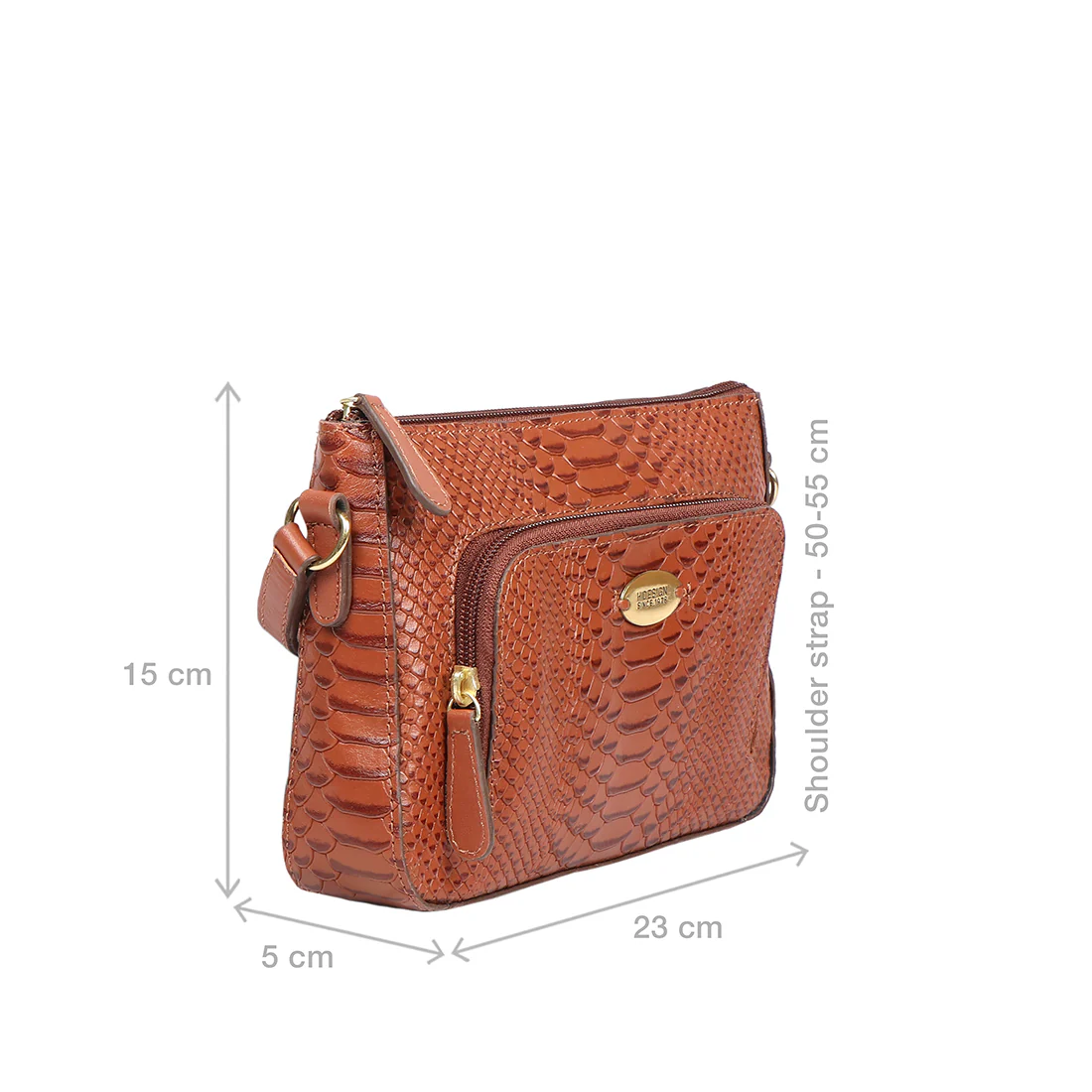 Katniss 01 Sb Tan Leather Sling Bag - Image 3