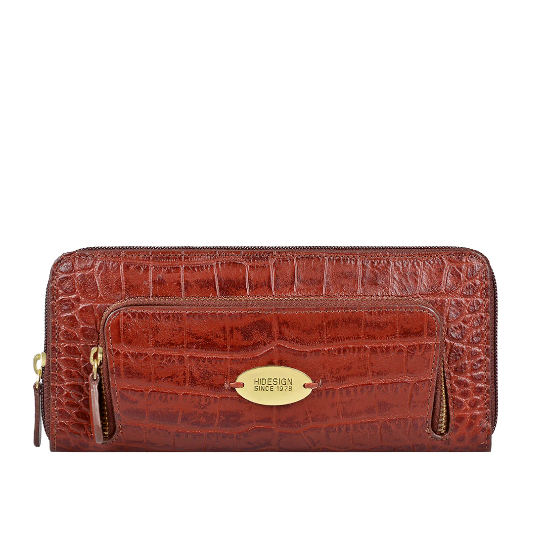 Katniss W1 Sb Marsala Leather Zip Around Wallet - Image 2
