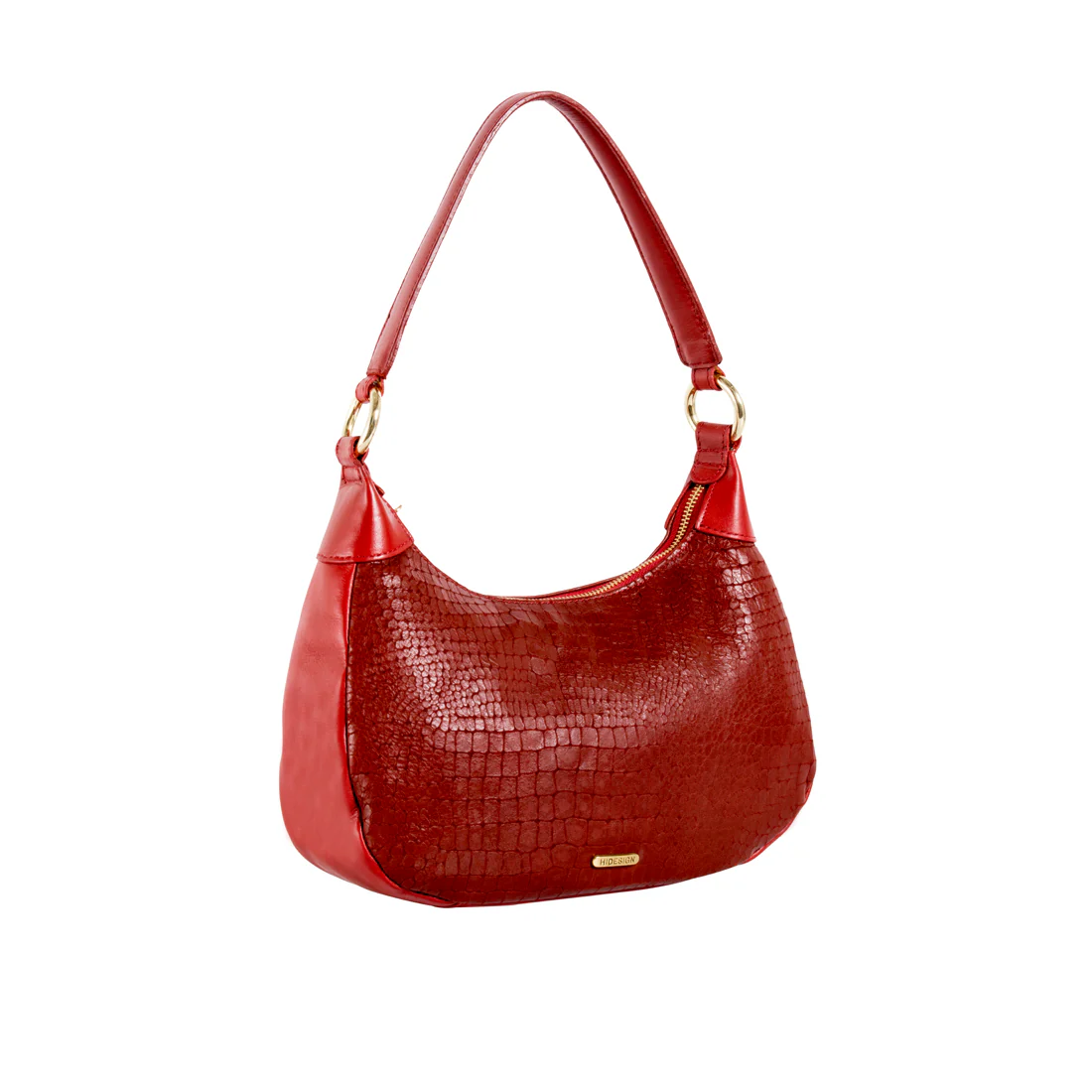 Keaton 02 Red Leather Hobo - Image 2