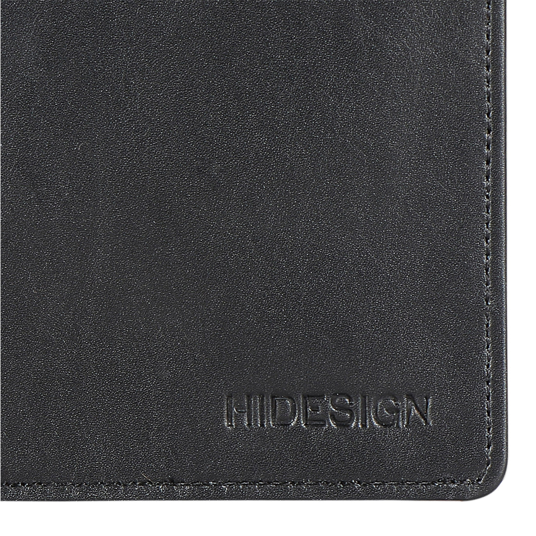 Kenji Mw1 Black Leather Bi-Fold Wallet - Image 6