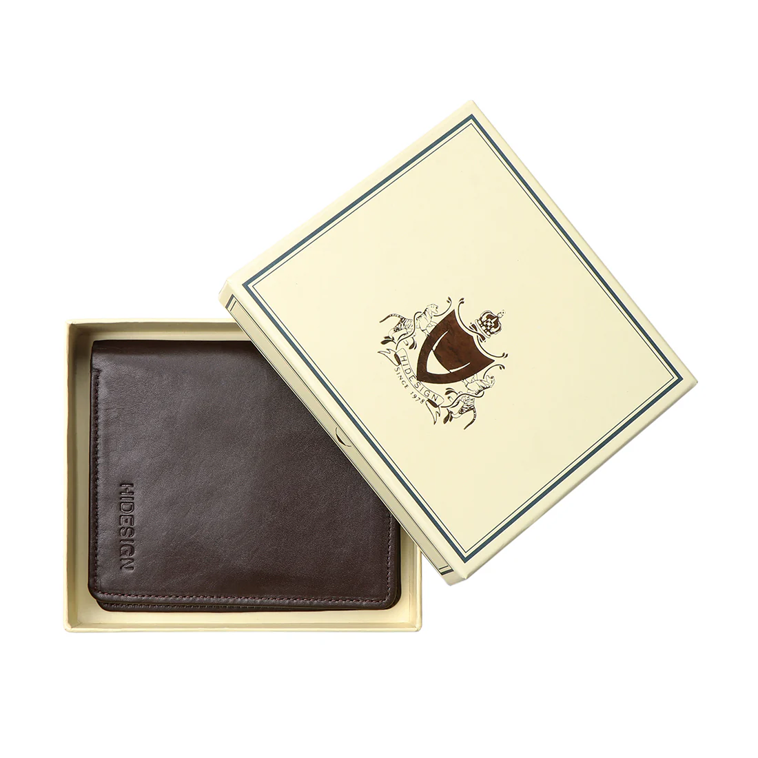 Kenji Mw1 Brown Leather Bi-Fold Wallet - Image 8