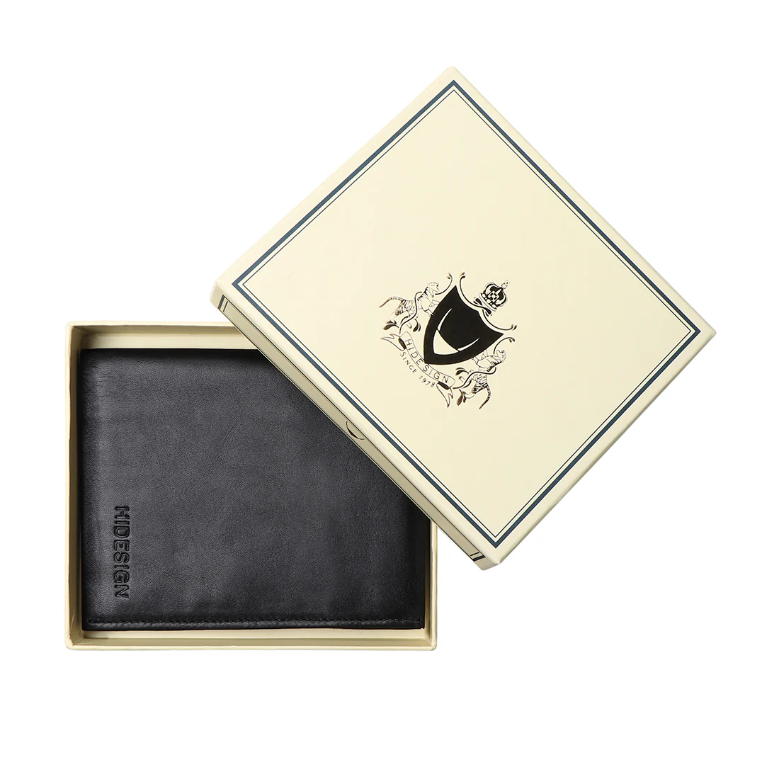 Kenji Mw3 Black Leather Bi-Fold Wallet - Image 6