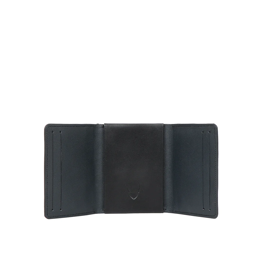 Kenji Mw4 Black Leather Trifold Wallet - Image 2