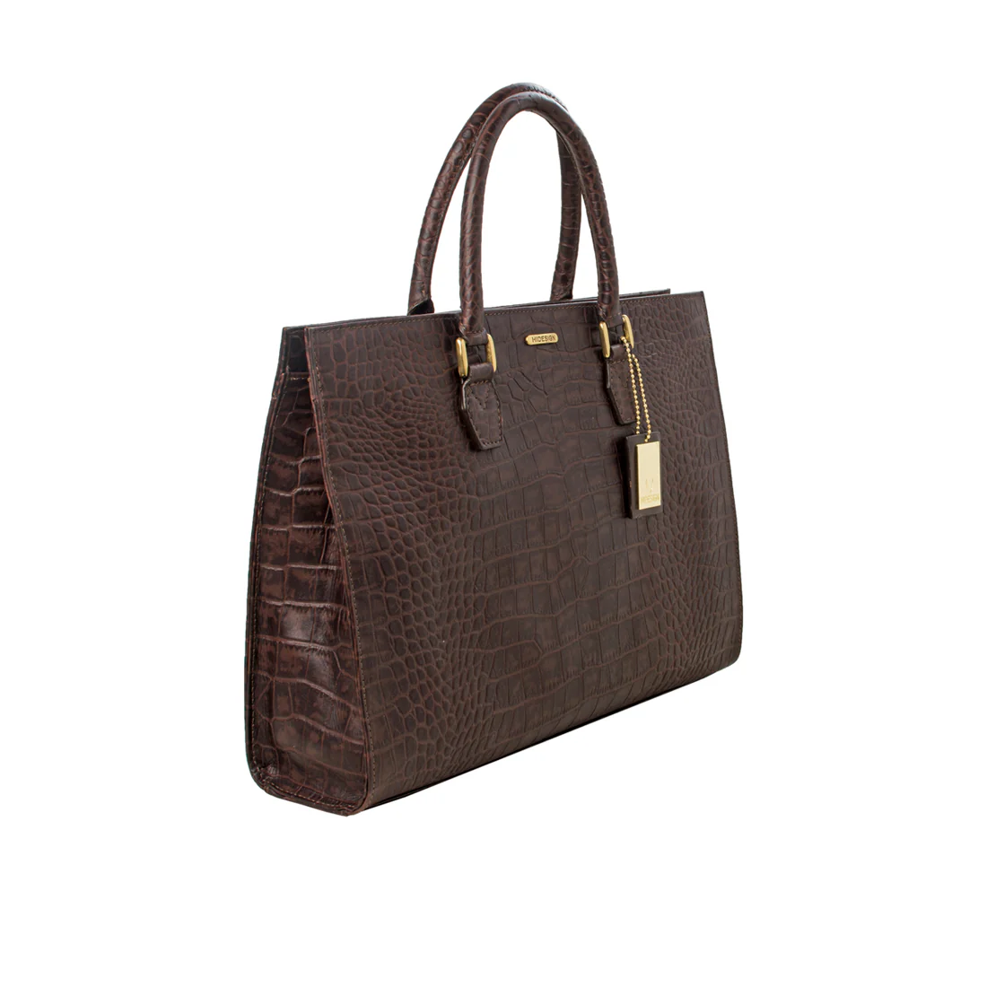 Kester Brown Leather Laptop Bag - Image 3