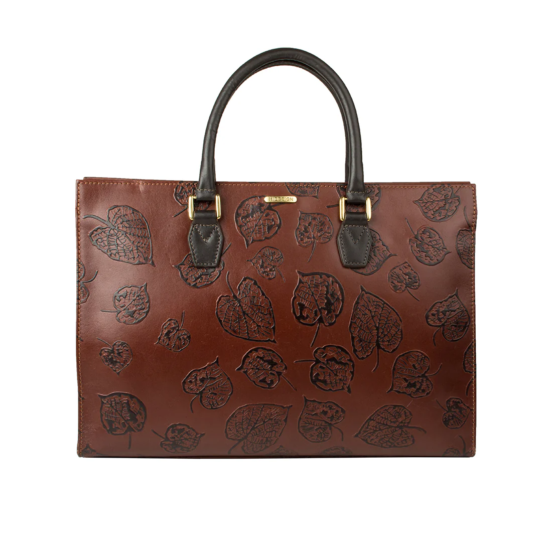 Kester Brown Leather Laptop Bag - Image 4