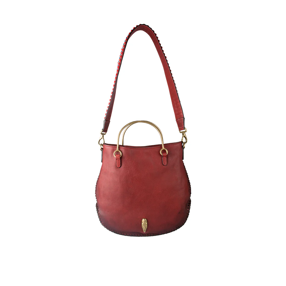 Kiboko 01 Marsala Leather Satchel