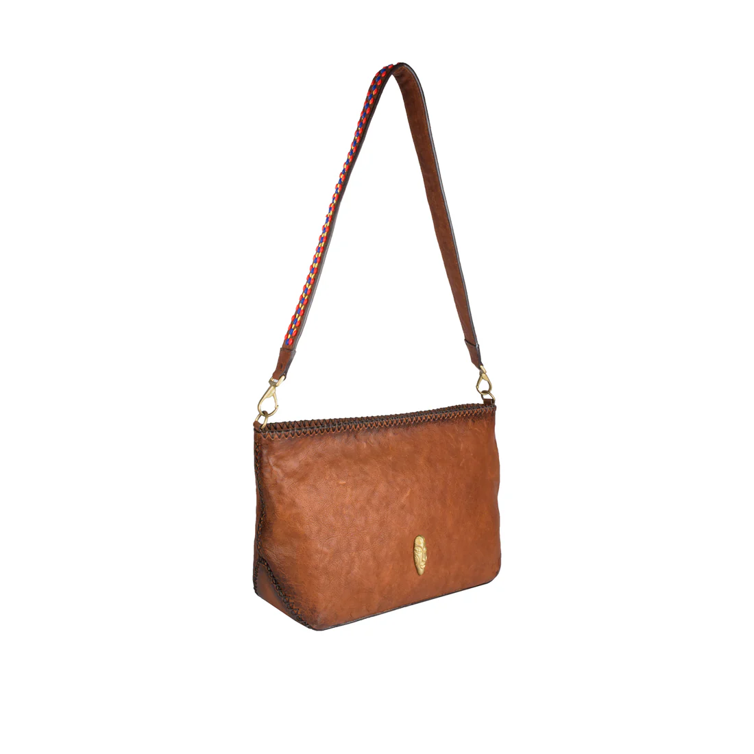 Kiboko 02 Tan Leather Shoulder Bag - Image 2