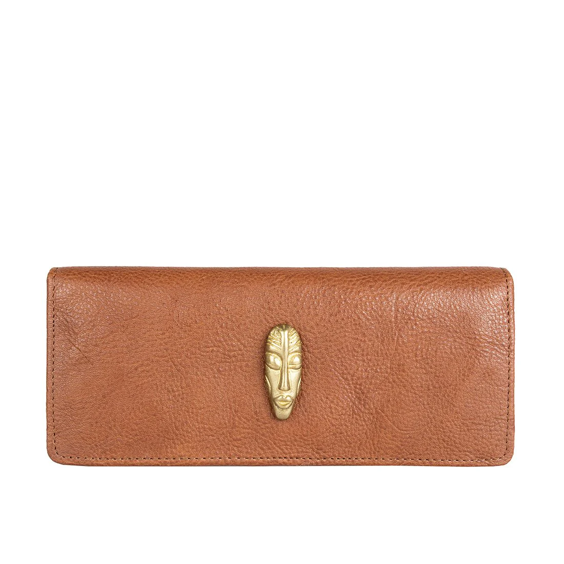 Kiboko W2  Tan Leather Bi-Fold Wallet - Image 2