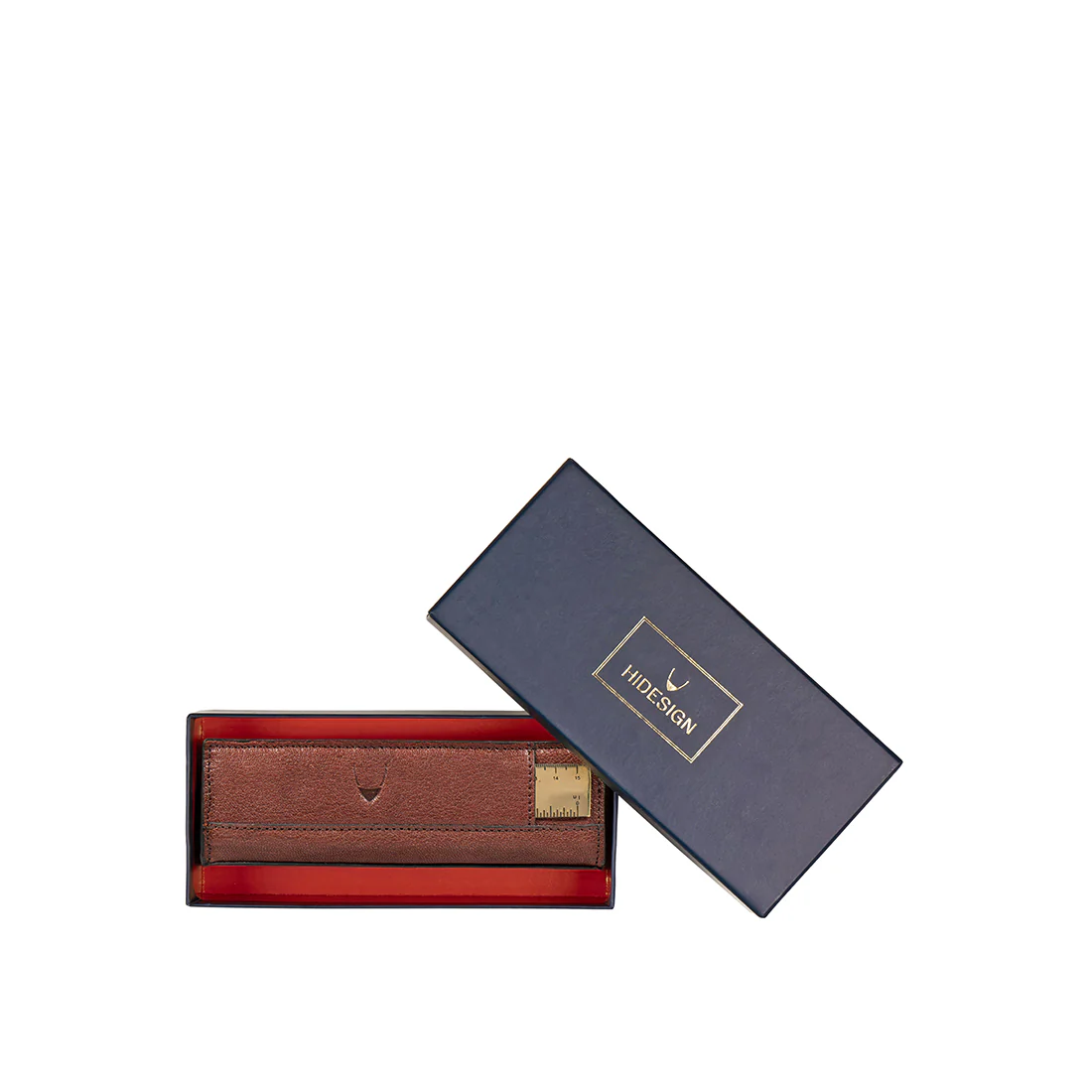 Kili Brown Leather Pencil Pouch - Image 10