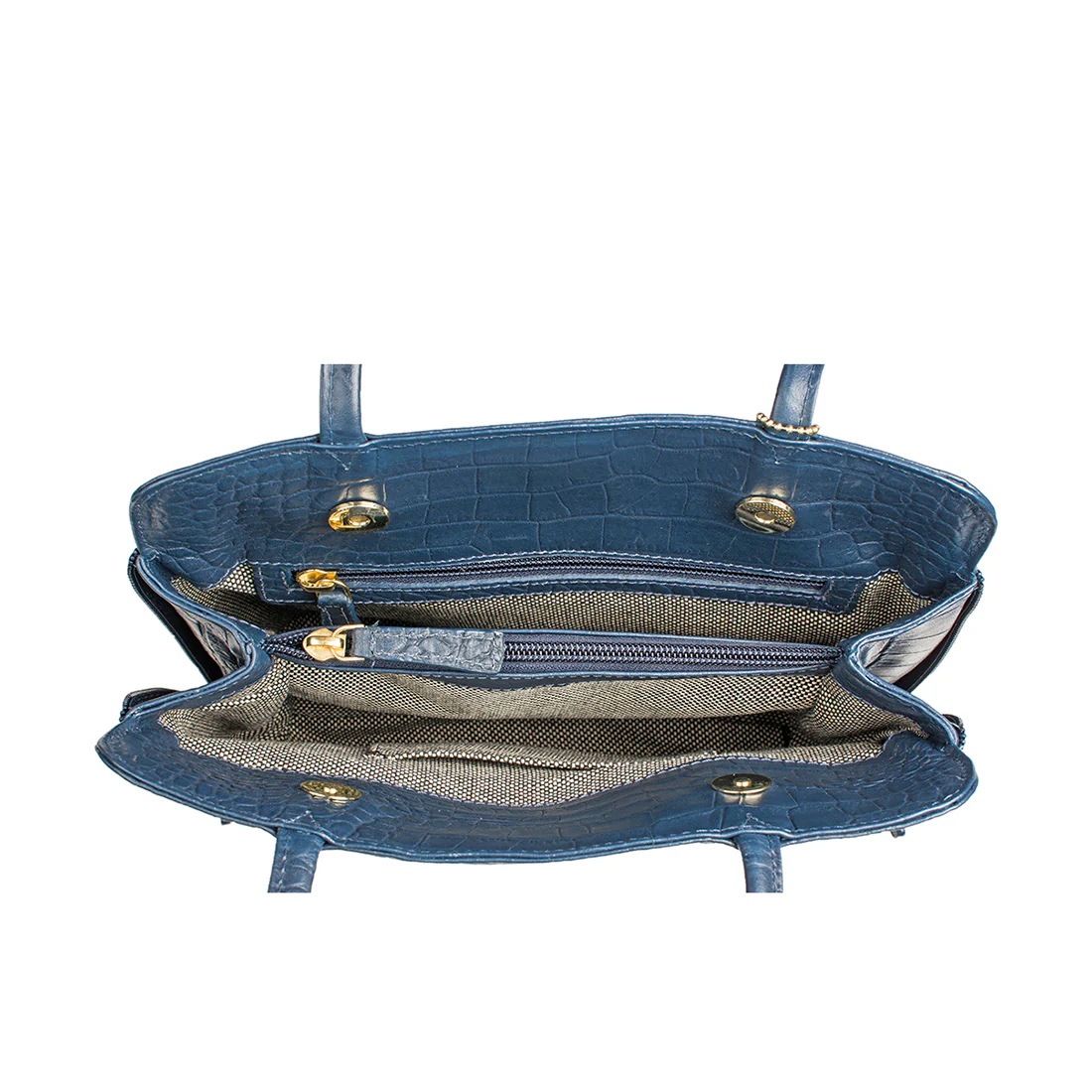 Kirsty Blue Leather Shoulder Bag - Image 5