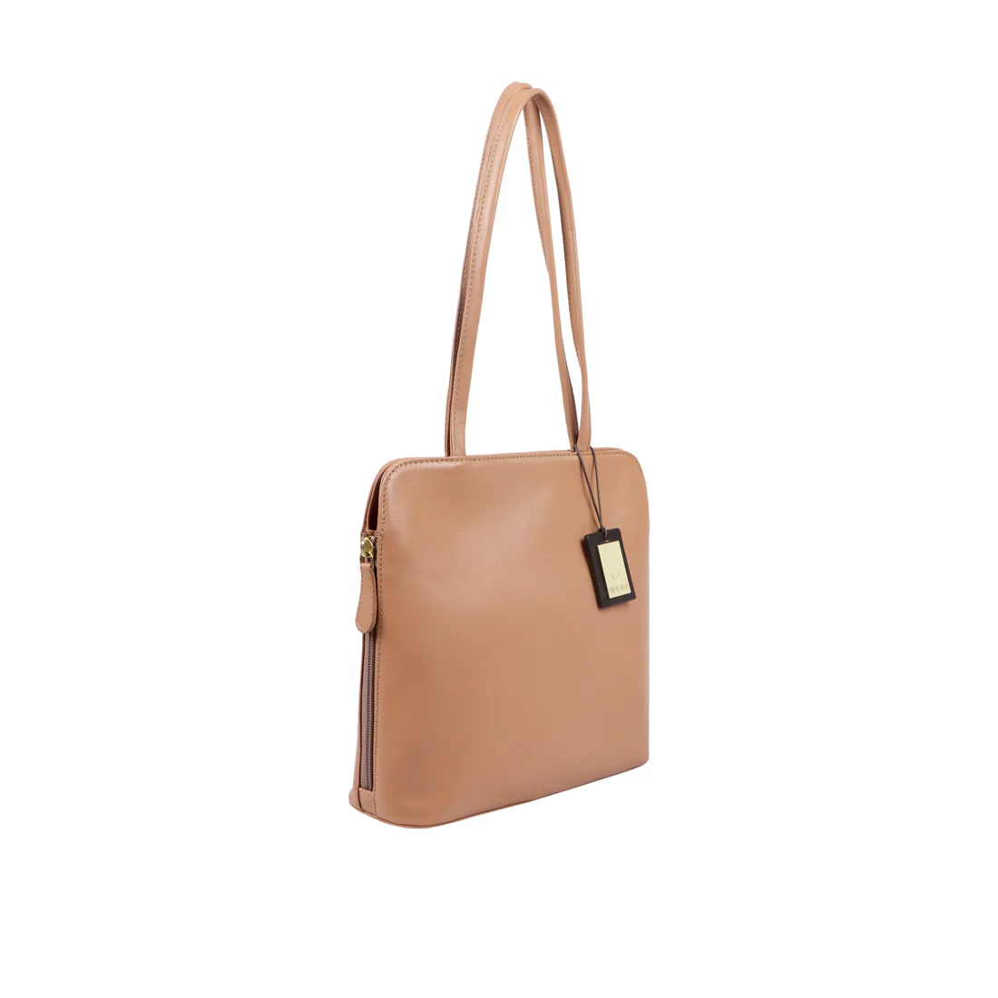 Kirsty Nude Leather Shoulder Bag - Image 3