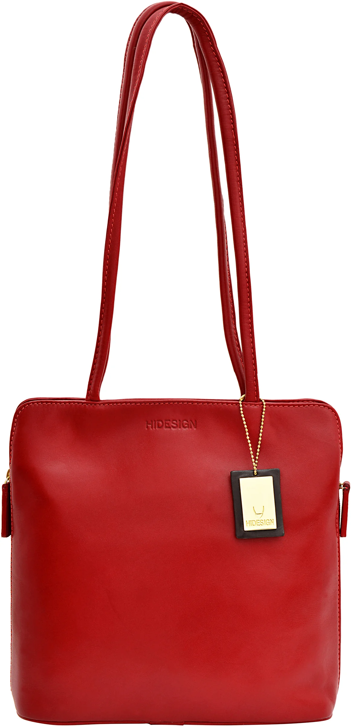 Kirsty Red Leather Shoulder Bag