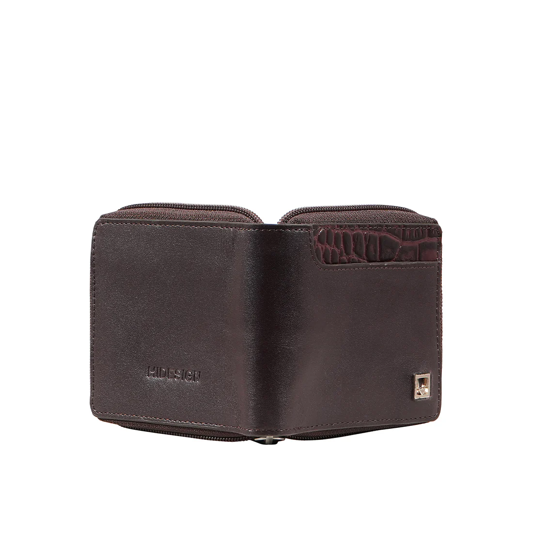 Kurosawa W1 Violet Leather Bi-Fold Wallet - Image 5