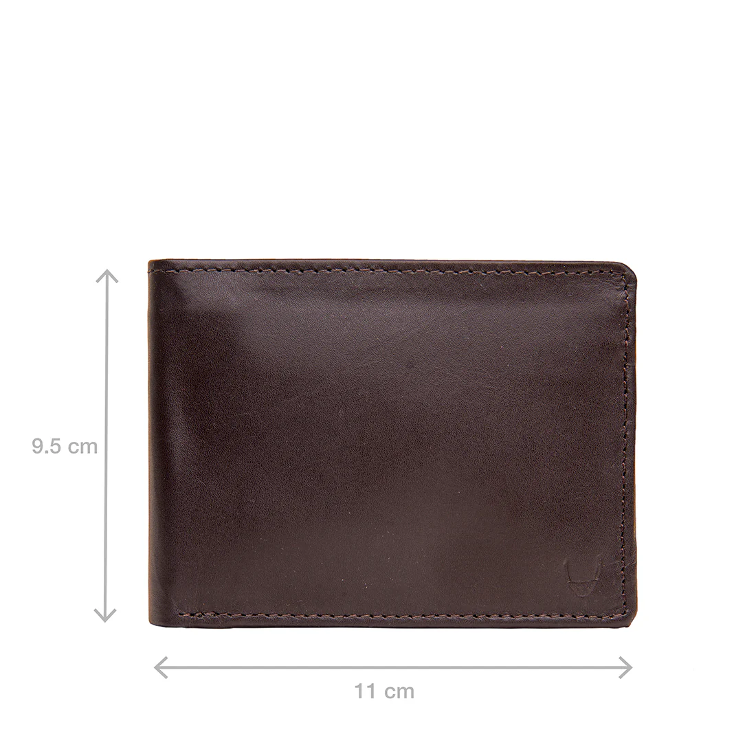 L104 N  Brown Leather Bi-Fold Wallet - Image 4