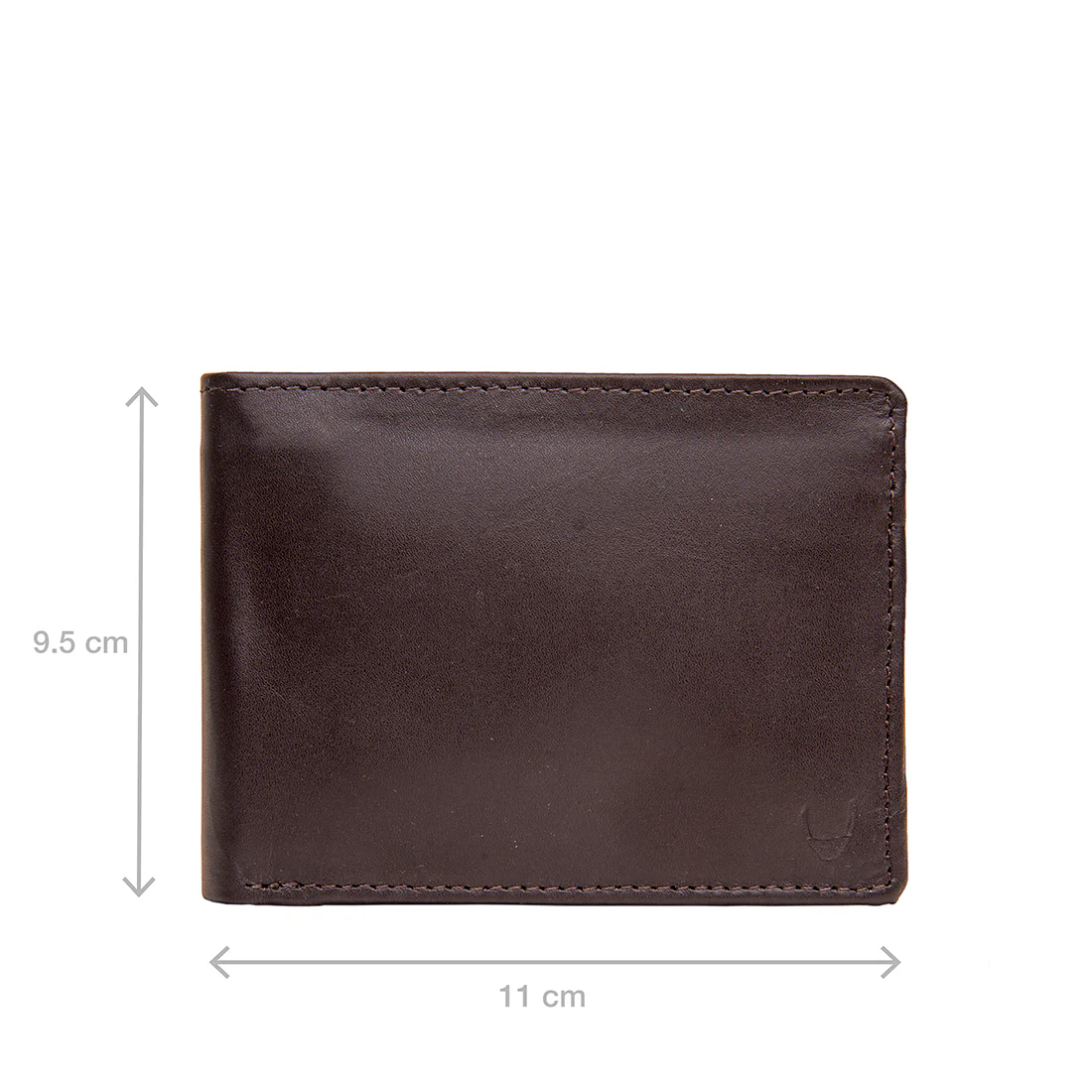 L104 N Brown Leather Bi-Fold Wallet - Image 3