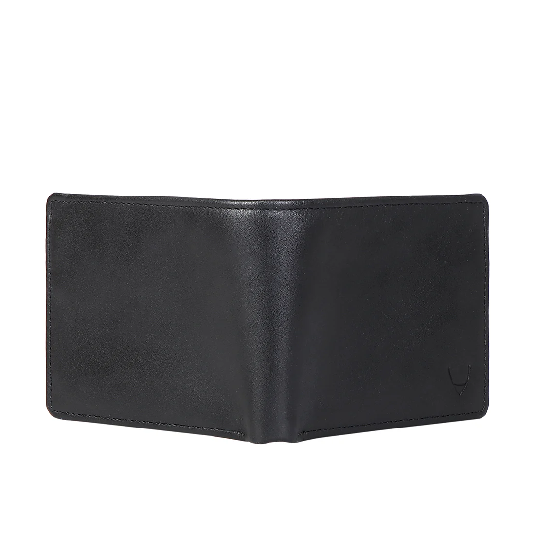 L107 N  Black Leather Bi-Fold Wallet - Image 6