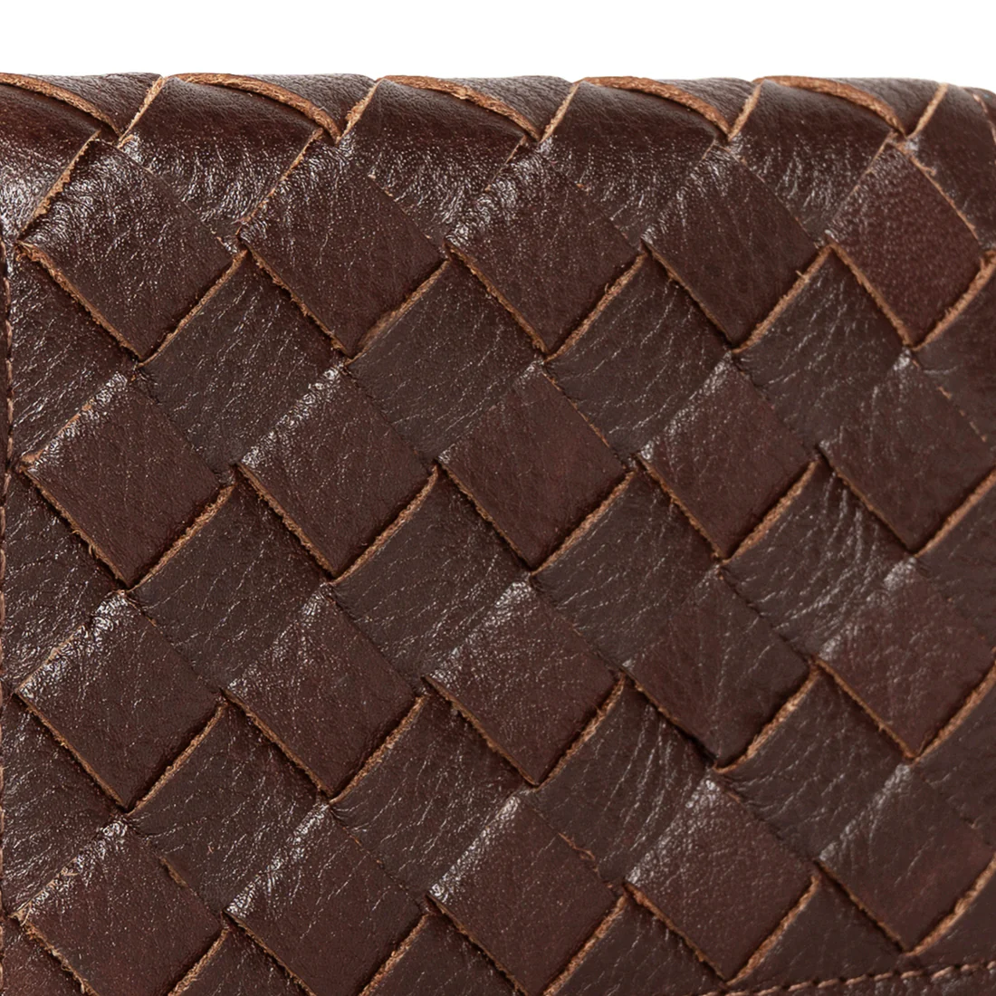 La Plata W2 Tan Leather Card Holder - Image 8