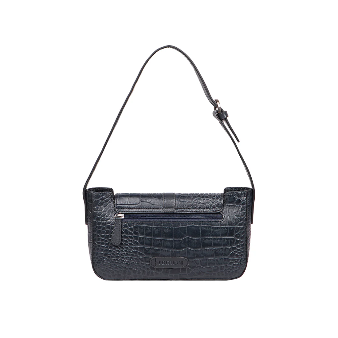 Lapas 01 Blue Leather Baguette - Image 4
