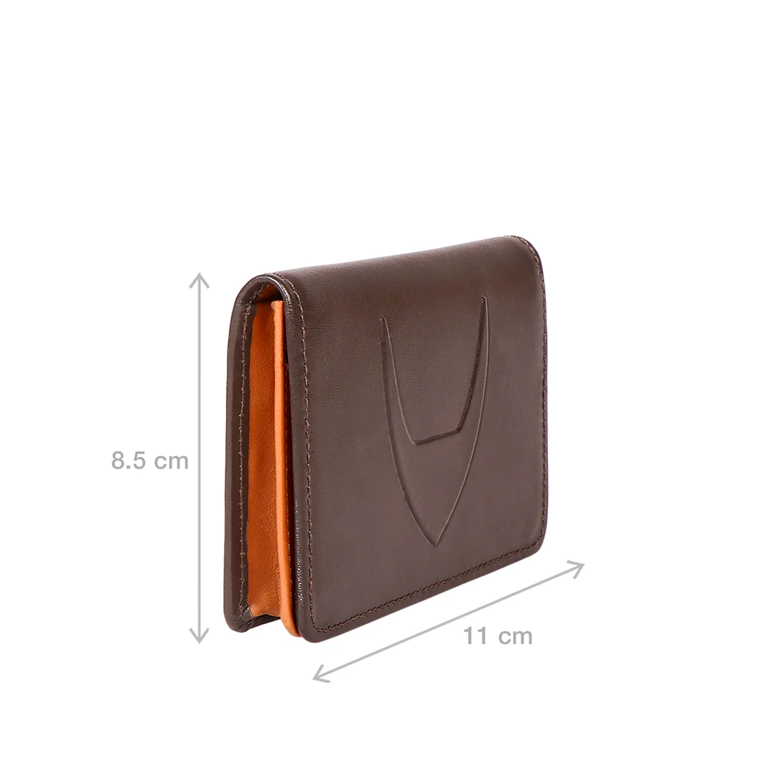 Le Mans W2 Brown Leather Card Holder - Image 4