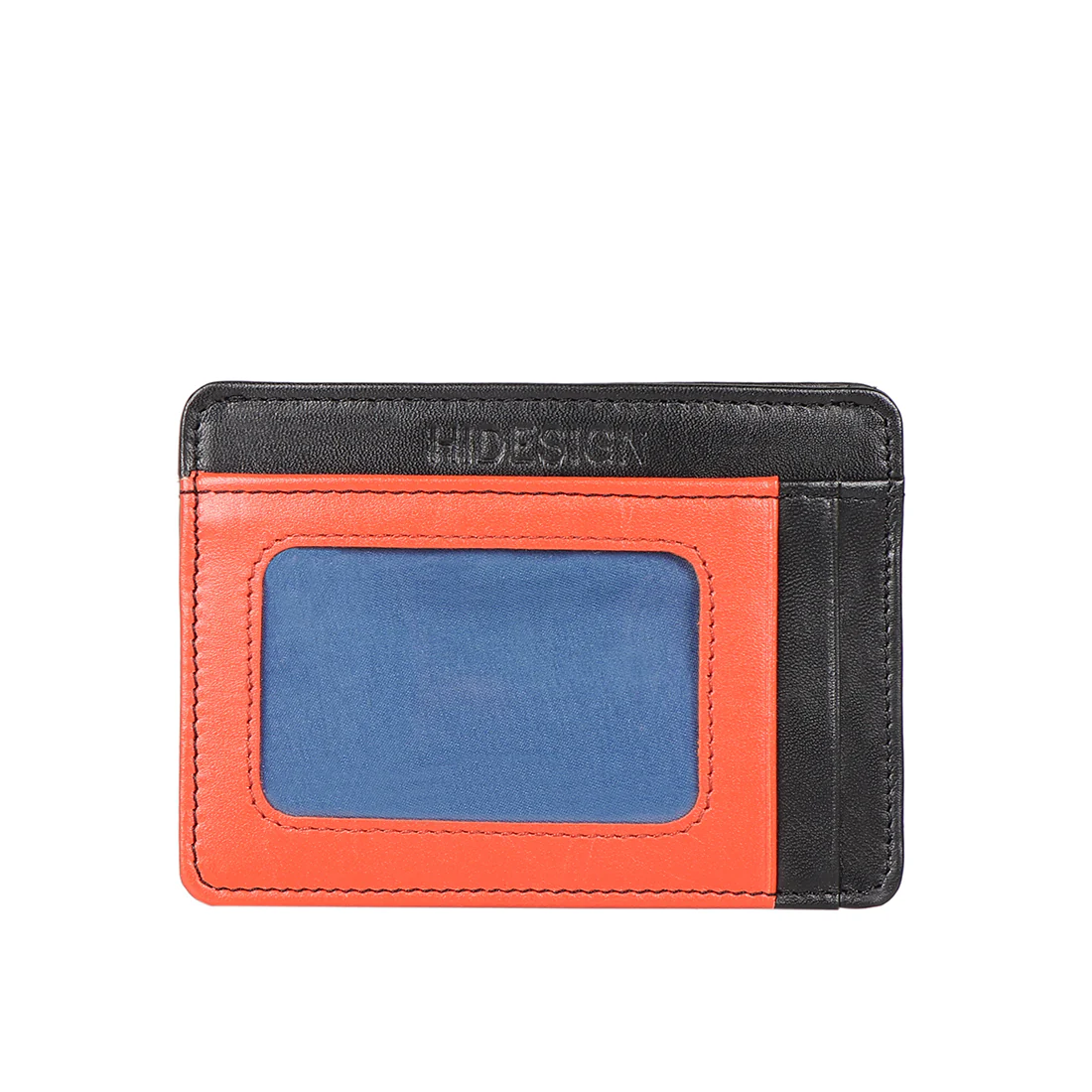 Le Mans W4 Black Leather Card Holder - Image 6