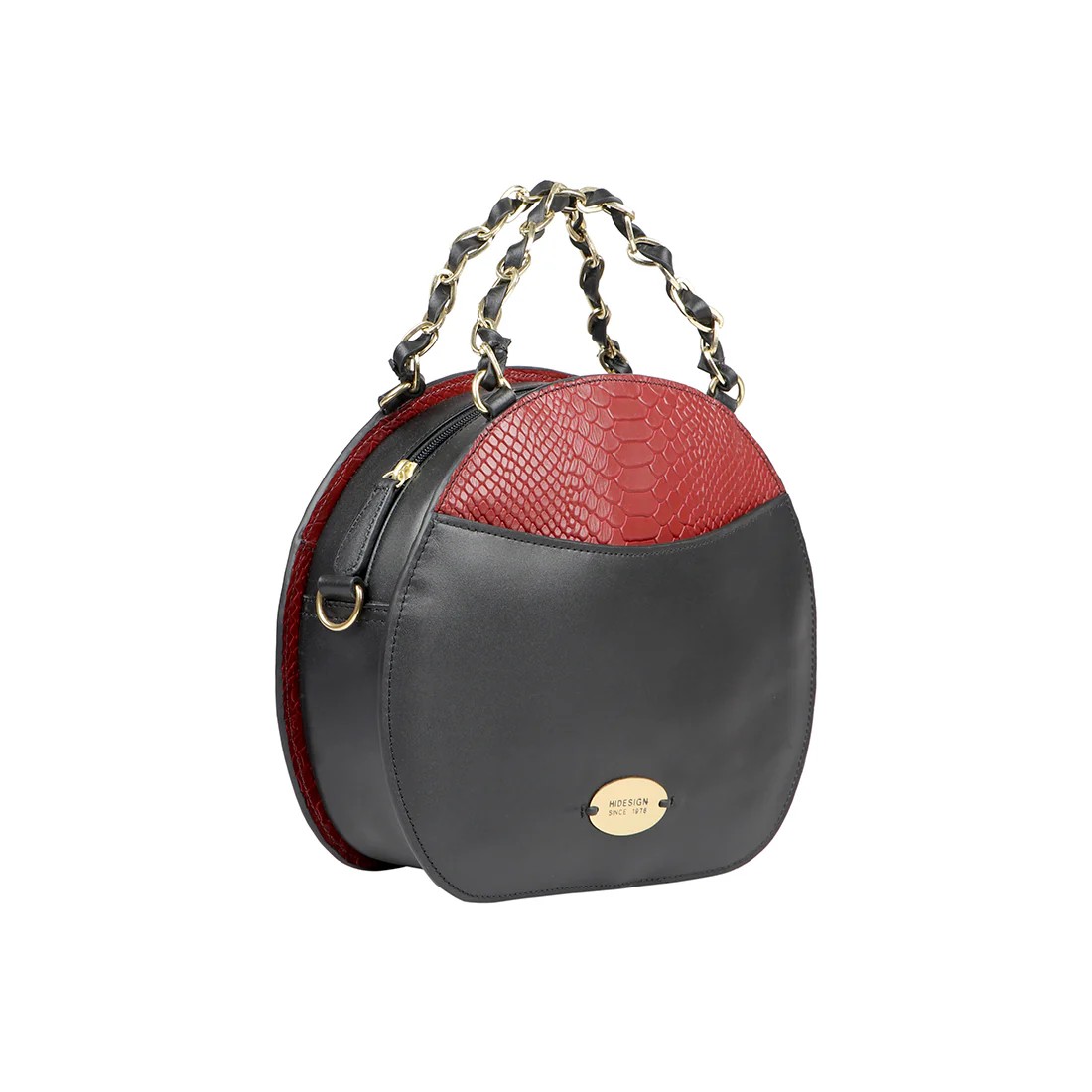 Lilac 03 Sb Black Leather Satchel - Image 2