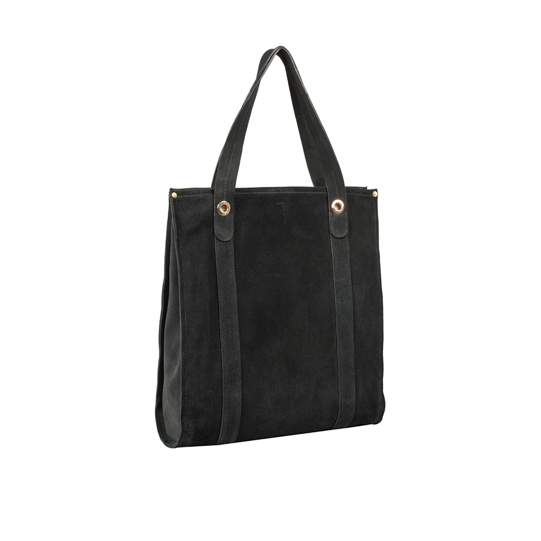 Lionel Black Leather Tote Bag - Image 2