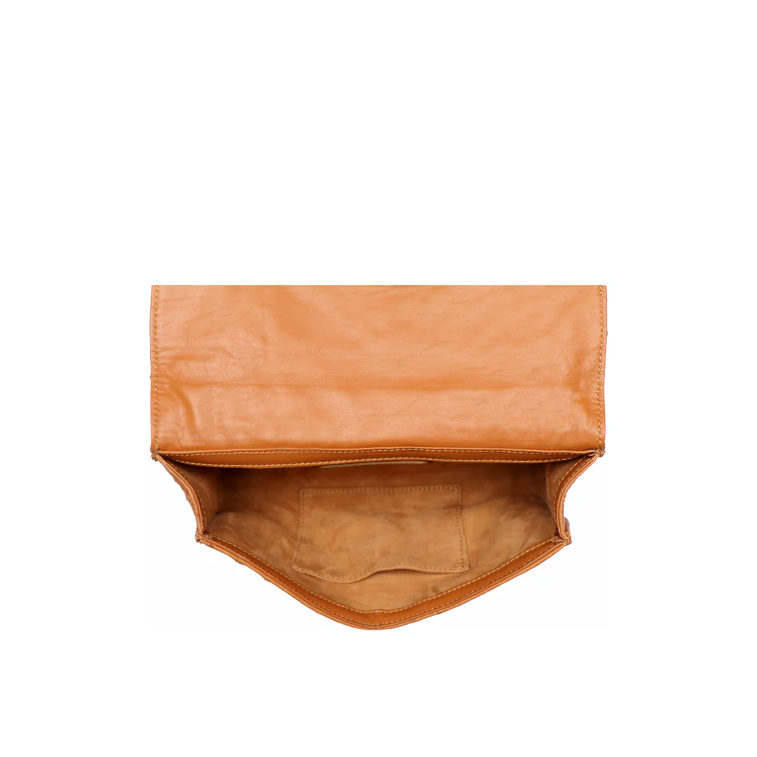 Loire Tan Leather Satchel - Image 5