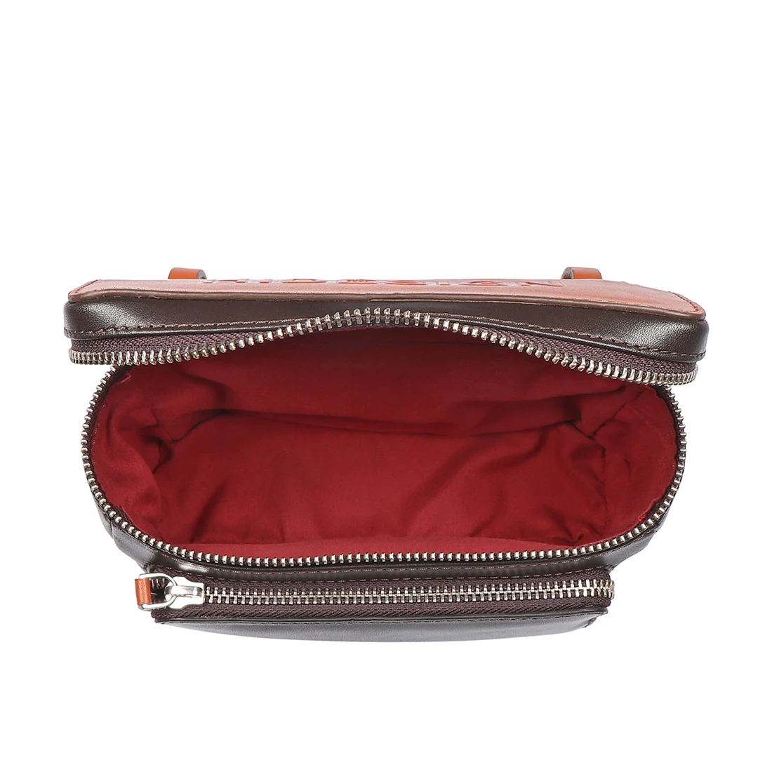 Lords 02 Brown Leather Belt Bag - Image 4