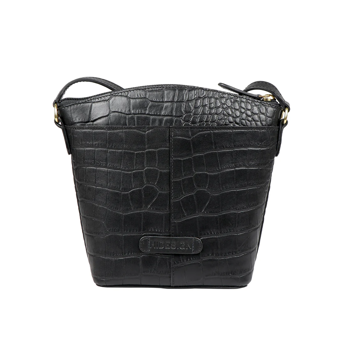 Lotus 01 Sb Black Leather Sling Bag - Image 3