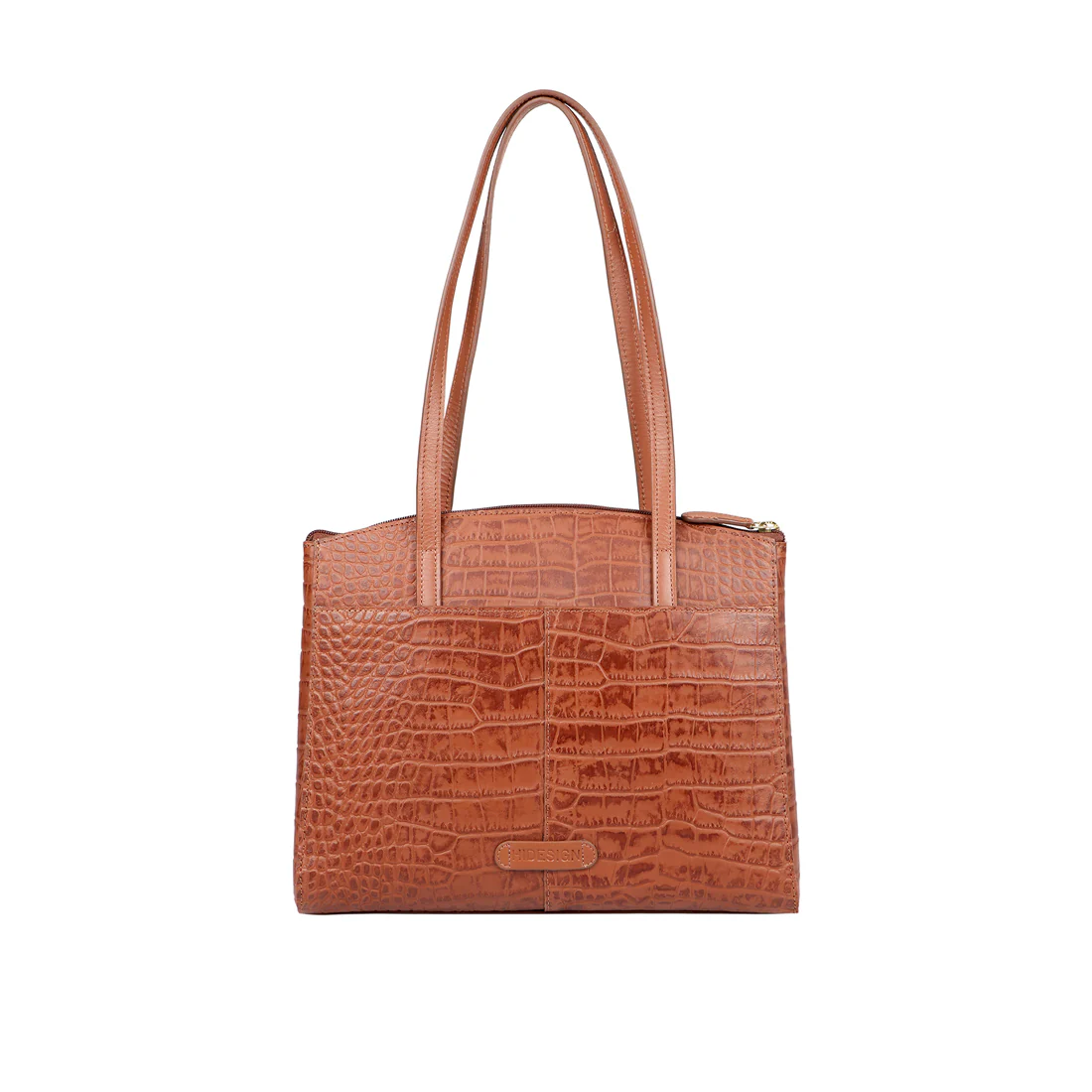 Lotus 02 Sb Tan Leather Tote Bag - Image 3