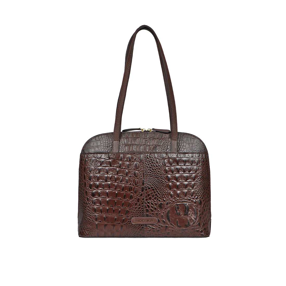 Lotus 03 Sb Brown Leather Tote Bag - Image 4