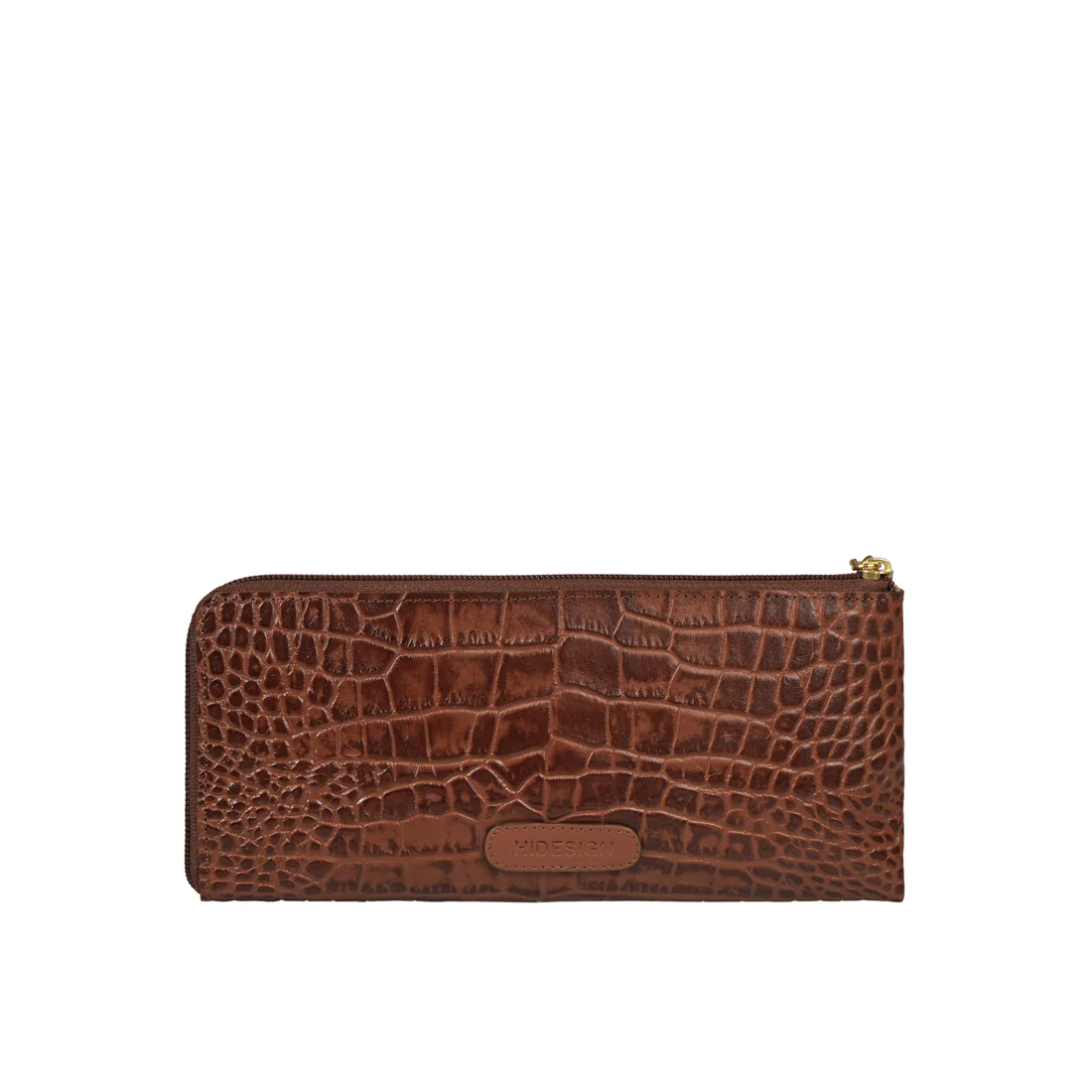 Louis W2 Tan Leather Zip Around Wallet - Image 3