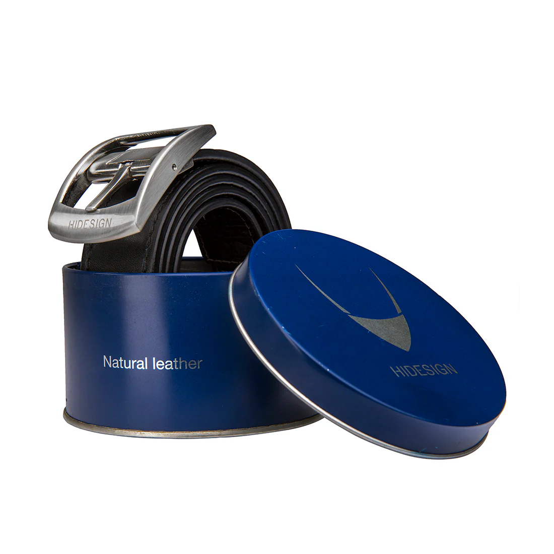 Lucas Men's Black Reversible Leather Belt - Image 5