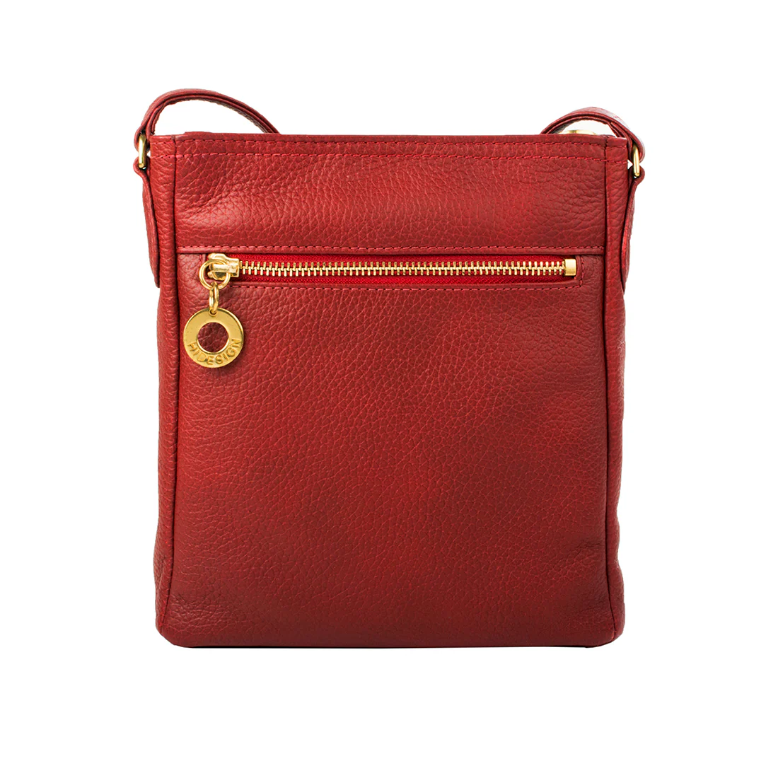 Lucia 03 Red Leather Sling Bag - Image 3