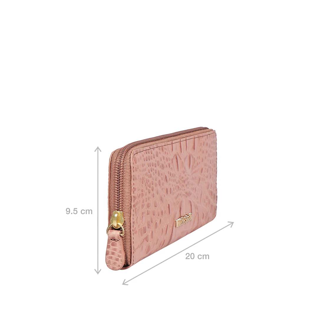 Mackenziew2 Sb Pink Leather Zip Around Wallet - Image 2