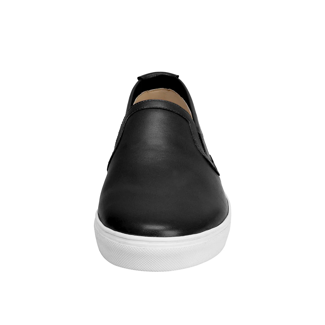 Madrid Men's Black Leather Slip On - Image 2