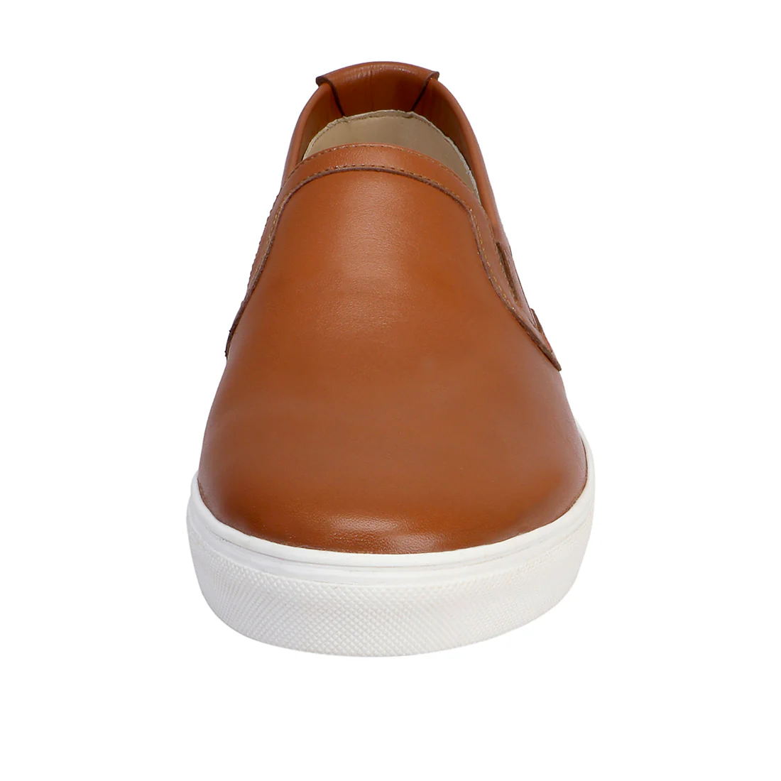 Madrid Men's Tan Leather Slip On - Image 2