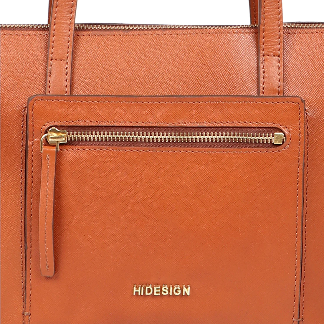 Maine 02 S Leather Tote Bag - Image 5