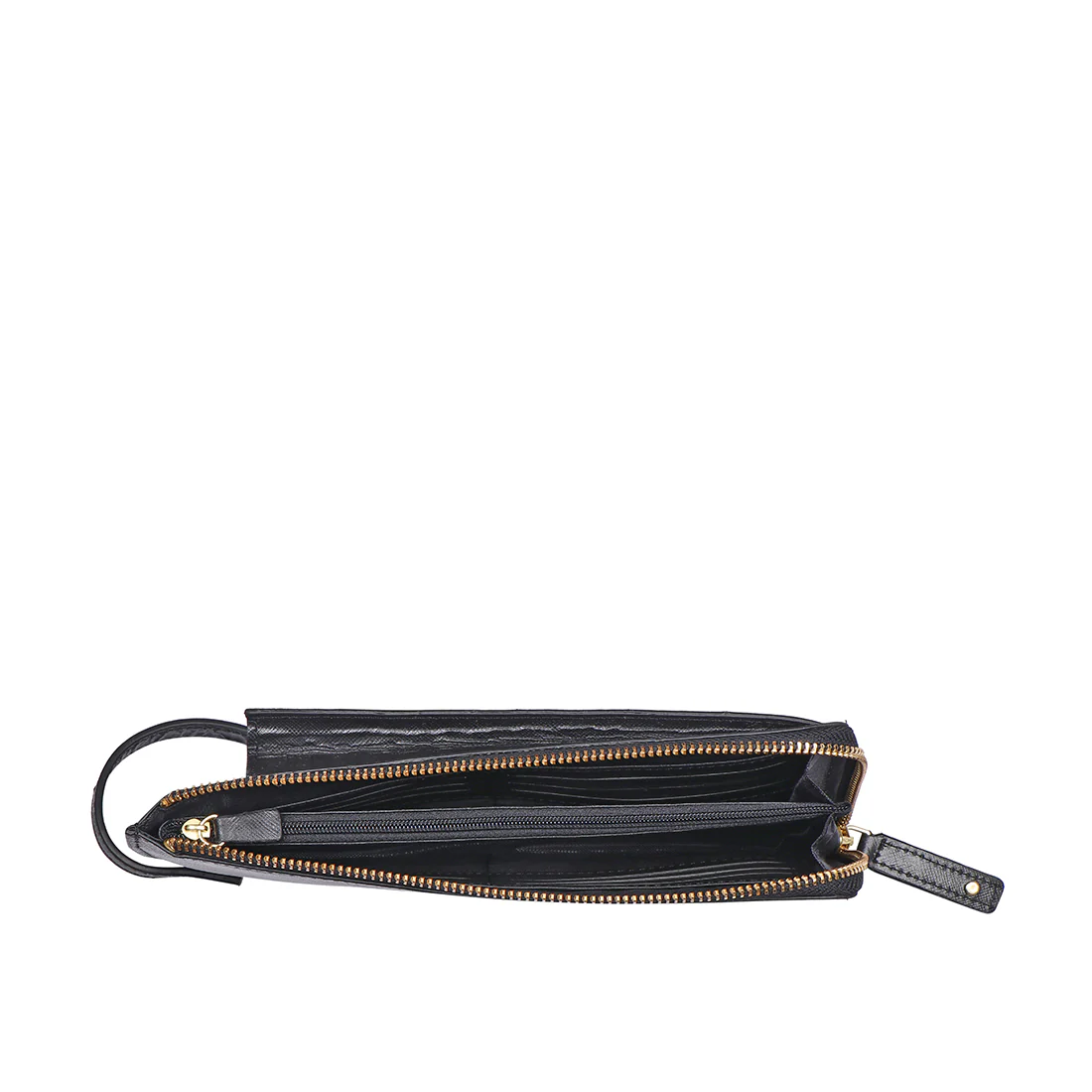 Maine W2 Black Leather Sling Wallet - Image 6