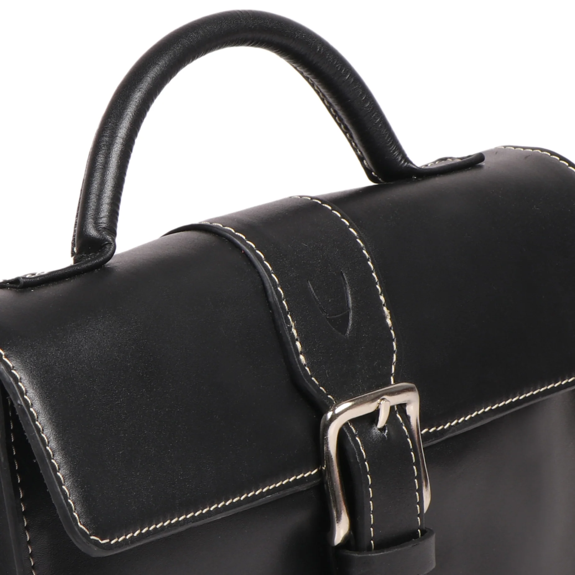 Malina 06 Black Leather Crossbody - Image 5