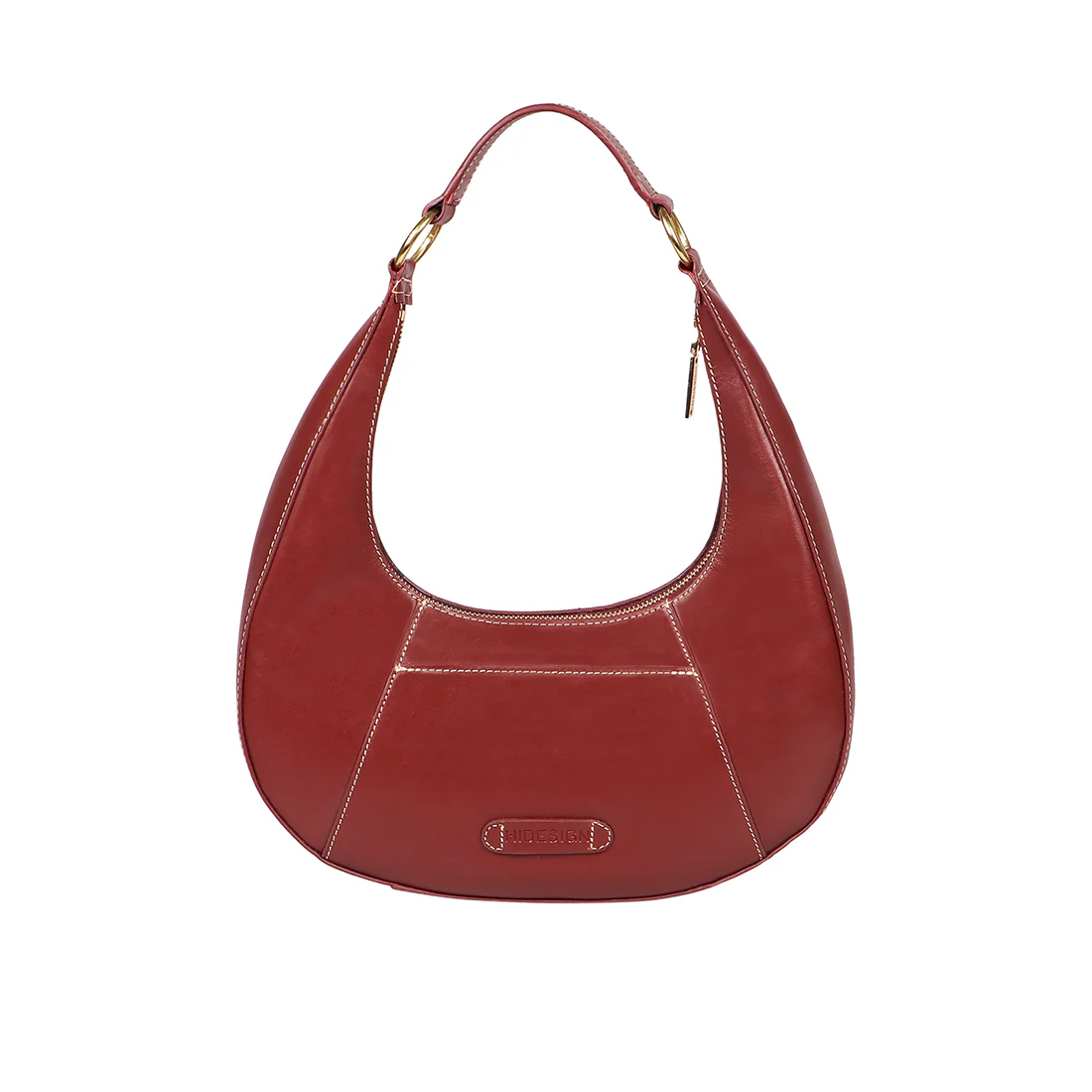 Malina 09 Red Leather Shoulder Bag - Image 4